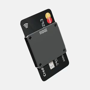 Ridge Wallet Slim in Gunmetal